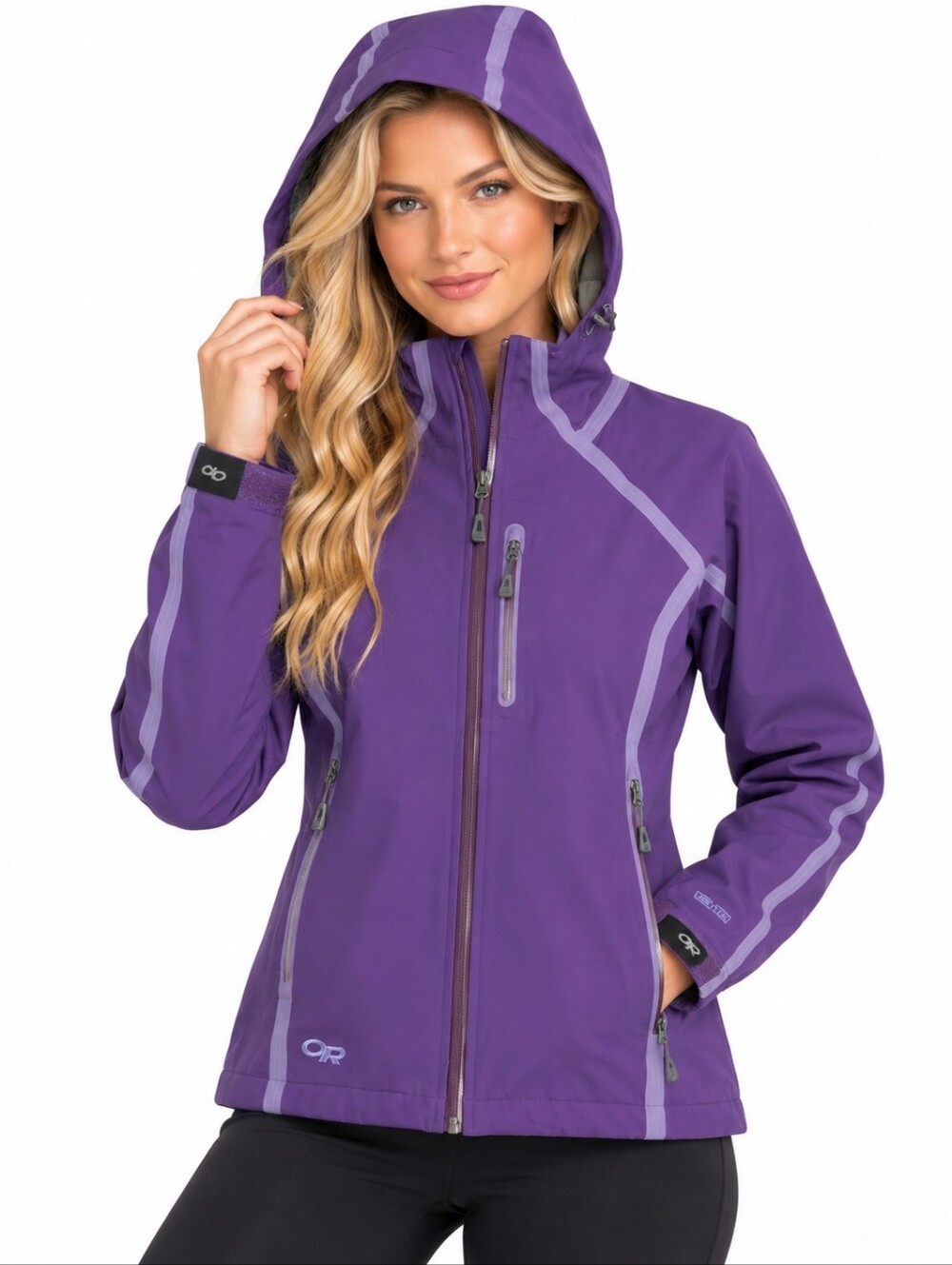 Outdoor Research Mithril Ventia Softshell Jacket Womens S Purple Hooded